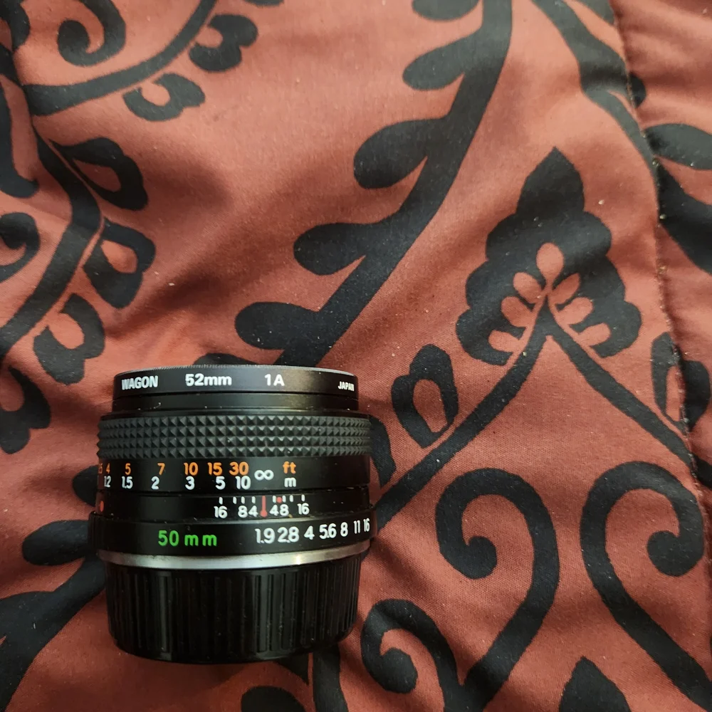 Yashica Black Manual Focus Lens Professional-Grade